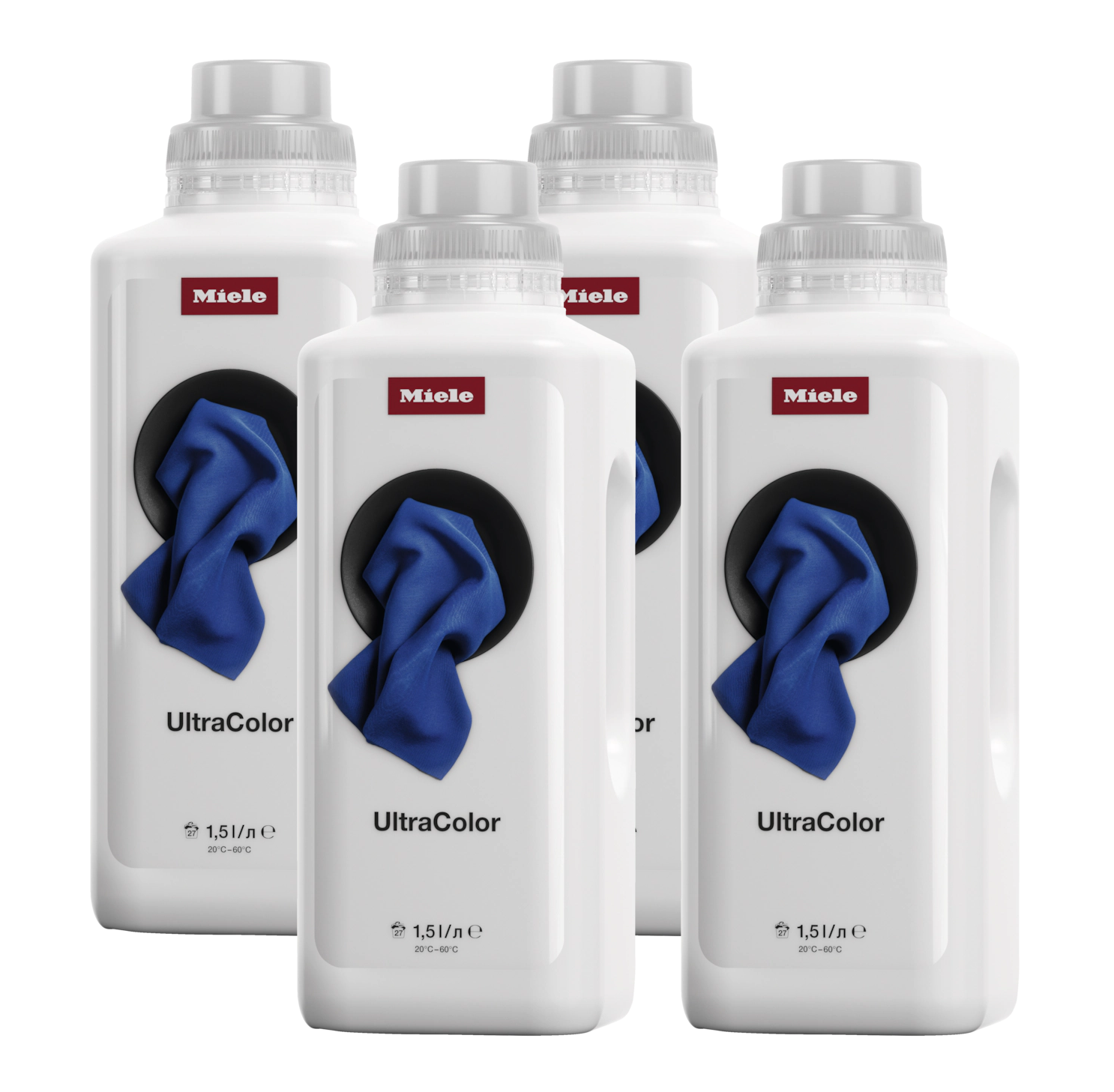 Набор для стирки цветного белья UltraColor Aqua WA UC 1501 L 1,5лх4 шт. Miele купить в Махачкале | Всегда в наличии! | Артикул 12647690 | Официальный сайт