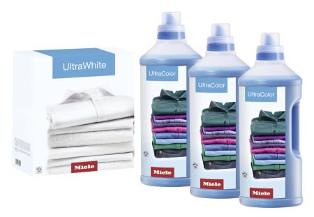 Набор моющих средств для стиральных машин 3хUltraColor + 1хUltraWhite Miele купить в Махачкале | Всегда в наличии! | Артикул 11347740 | Официальный сайт
