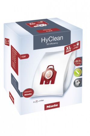 Комплект мешков пылесборников XL FJM HyClean 3D Miele купить в Махачкале | Всегда в наличии! | Артикул 10455090 | Официальный сайт