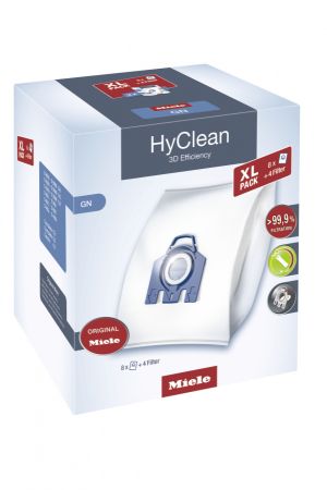 Комплект мешков пылесборников XL GN HyClean 3D Miele купить в Махачкале | Всегда в наличии! | Артикул 10455000 | Официальный сайт