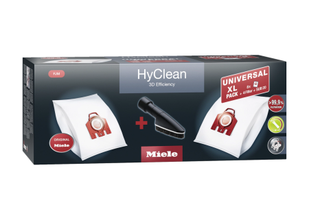 Комплект мешков-пылесборников Universal XL pack HyClean 3D FJM Miele купить в Махачкале | Всегда в наличии! | Артикул 11476580 | Официальный сайт